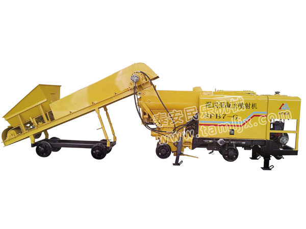 spb7-g 濕式混凝土噴射機(煤礦井下和隧道專用)