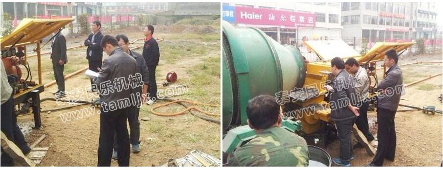 spb7-g 濕式混凝土噴射機(煤礦井下和隧道專用)