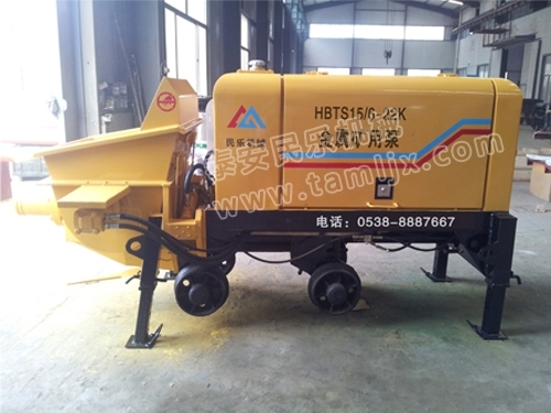 礦用濕噴臺(tái)車(chē)，礦用混凝土泵，礦用攪拌機(jī)發(fā)貨